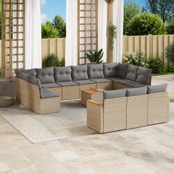 Comfort and Value: 14 Piece Outdoor Sofa Set