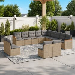 Comfortable and Versatile 13 Piece Outdoor Sofa Set