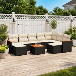 10-Piece Outdoor Sofa Set: Practical and Durable