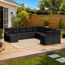 Comfort and Value: 11 Piece Garden Sofa Set