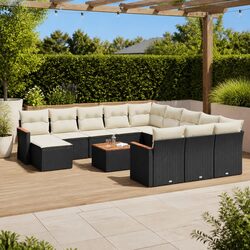 Comfort and Value in Our 13 Piece Black Sofa Set