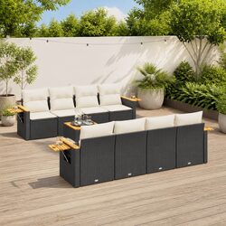 Comfort and Value: 9 Piece Outdoor Sofa Set
