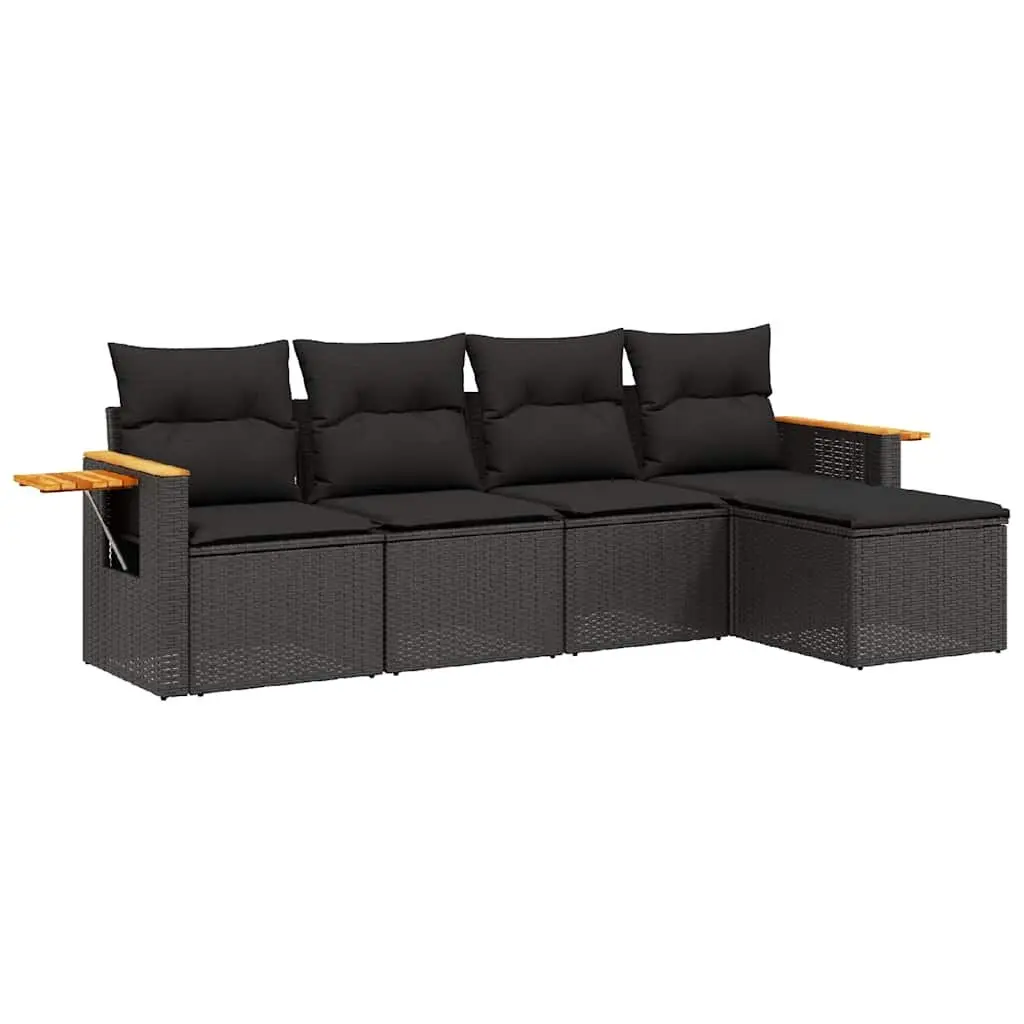 5 Piece Garden Sofa Set for Outdoor Living