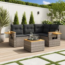 Reliable and Stylish 5 Piece Outdoor Sofa Set with Storage