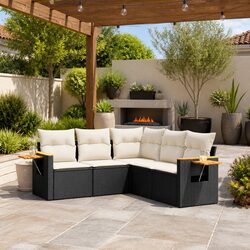 Comfortable and Practical 5-Piece Garden Sofa Set