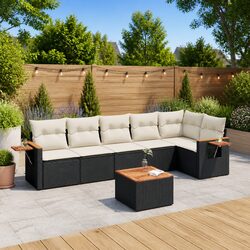 Comfortable and Functional 7 Piece Outdoor Sofa Set