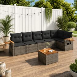 Value-Driven 7 Piece Garden Sofa Set for Outdoor Relaxation