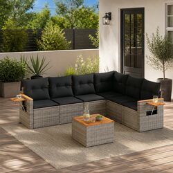 Comfort and Value in a 7-Piece Garden Sofa Set