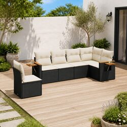 Value-Driven 6 Piece Garden Sofa Set for Outdoor Comfort