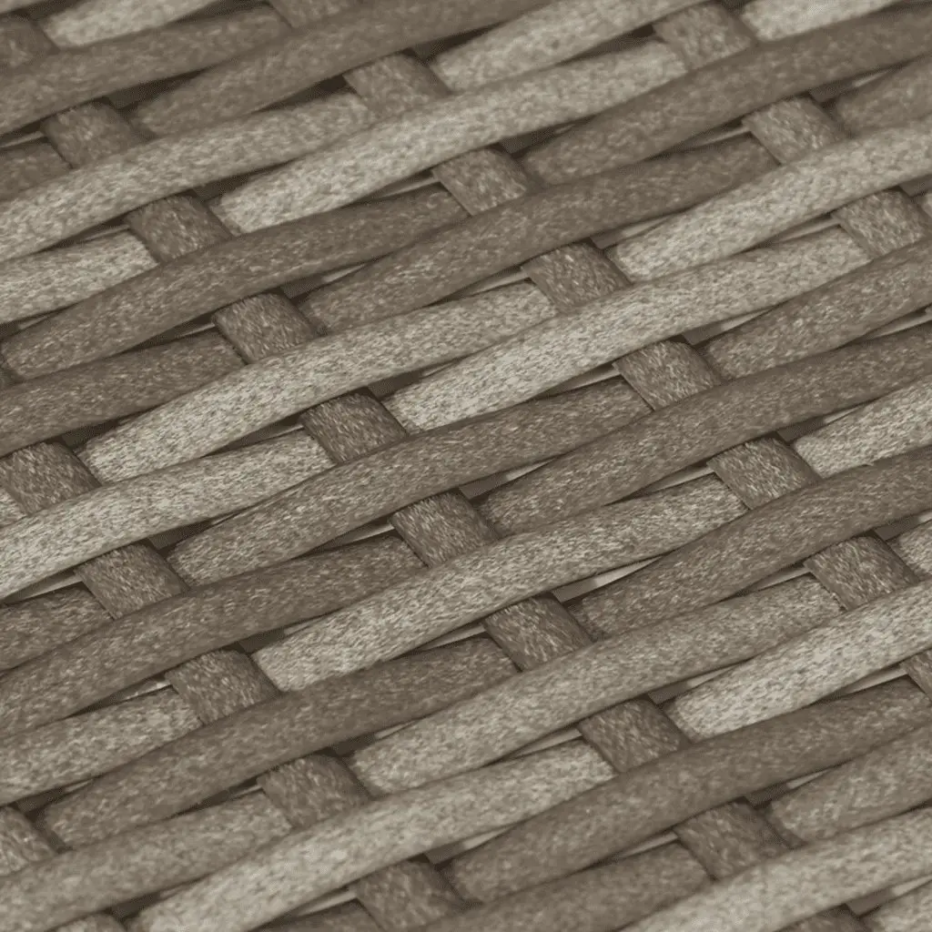 11 Piece Outdoor Garden Sofa Set with Storage Cushions Grey Poly Rattan