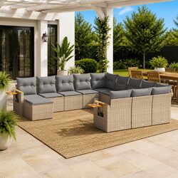 Comfortable and Reliable 11 Piece Outdoor Sofa Set