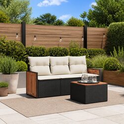Comfortable and Versatile 4 Piece Garden Sofa Set
