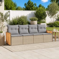 Comfort and Value in This 4-Piece Garden Sofa Set