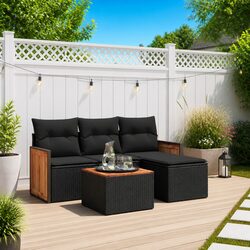 Comfortable and Durable 5 Piece Garden Sofa Set