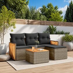 Comfort Meets Value: 5-Piece Outdoor Sofa Set