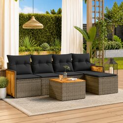 6-Piece Outdoor Sofa Set: Comfort and Value Combined