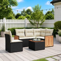 Comfort and Value in a 6 Piece Modular Garden Sofa Set