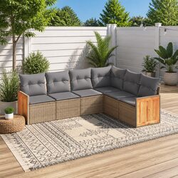 6 Piece Outdoor Sofa Set: Value and Durability Combined