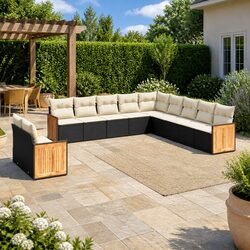 Reliable 11-Piece Garden Sofa Set for Value and Comfort