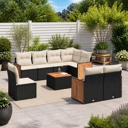 Reliable 9-Piece Garden Sofa Set for Comfort and Value