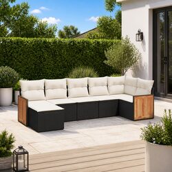 Comfortable and Practical 7 Piece Outdoor Sofa Set