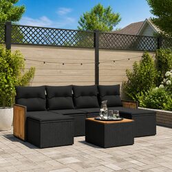 Comfortable 7-Piece Garden Sofa Set for Outdoor Enjoyment