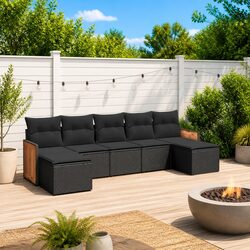 Practical and Stylish: 7-Piece Modular Sofa Set