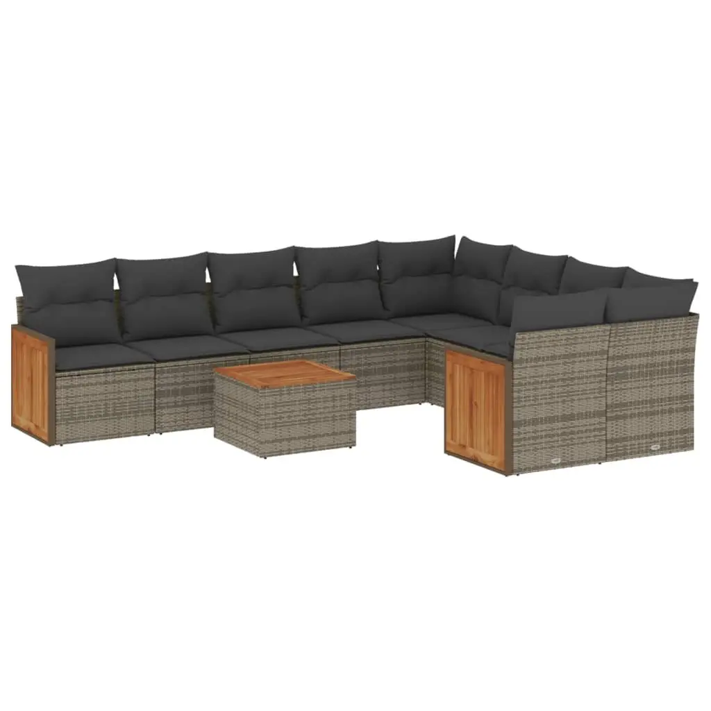 10 Piece Garden Sofa Set