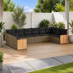 Comfortable and Practical 10 Piece Garden Sofa Set