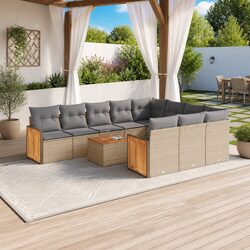 Comfortable and Reliable 11 Piece Outdoor Sofa Set