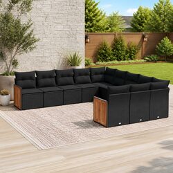 Comfortable and Value-Driven 11 Piece Garden Sofa Set
