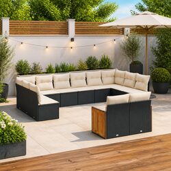 12-Piece Garden Sofa Set: Practicality Meets Style