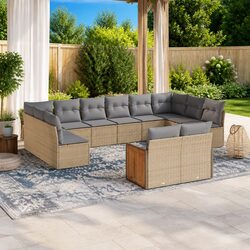 Comfortable 12-Piece Outdoor Sofa Set for Relaxation