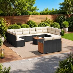 Comfortable and Practical 13-Piece Outdoor Sofa Set