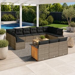 Comfort and Value in a Grey Outdoor Sofa Set