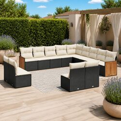 Premium 13-Piece Garden Sofa Set for Outdoor Living