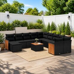 Reliable and Stylish 12 Piece Garden Sofa Set