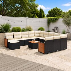 Comfort and Value with 13 Piece Garden Sofa Set