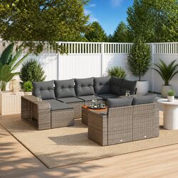 Comforting 11 Piece Outdoor Sectional Sofa Set for Relaxation