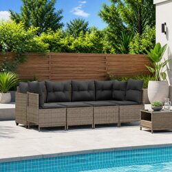 5 Piece Garden Sofa Set: Comfort Meets Value