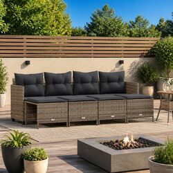 Comfortable and Affordable 5 Piece Garden Sofa Set