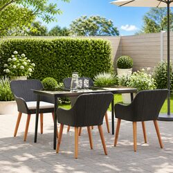 Comfortable 5-Piece Outdoor Dining Set - Great Value