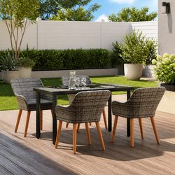 Reliable Garden Dining Set with Modern Design