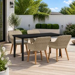 Value-Driven Outdoor Dining Set with Cushions