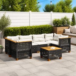 Comfortable and Value-Focused 7 Piece Garden Sofa Set