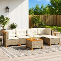 Comfortable 6-Piece Garden Sofa Set for Outdoor Enjoyment