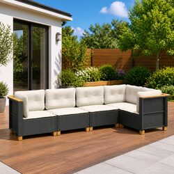 Comfortable Outdoor Sofa Set with Easy Maintenance