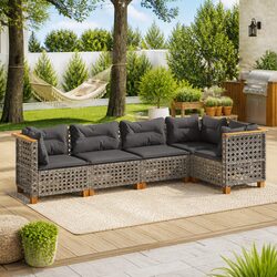 5 Piece Garden Sofa Set: Comfort and Value for Your Outdoors