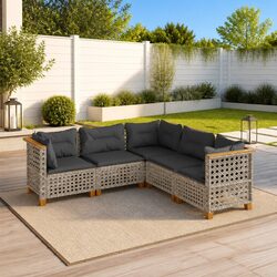 5 Piece Garden Sofa Set – Reliable Comfort and Value