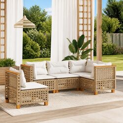 Comfortable and Value-Driven 5 Piece Garden Sofa Set